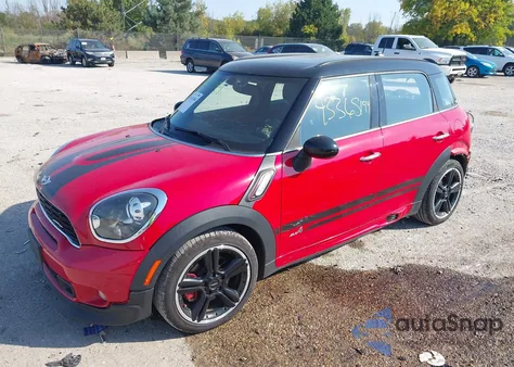 2013 Mini Countryman John Cooper Works из США, поврежденный, VIN WMWXD1C51DWL99274